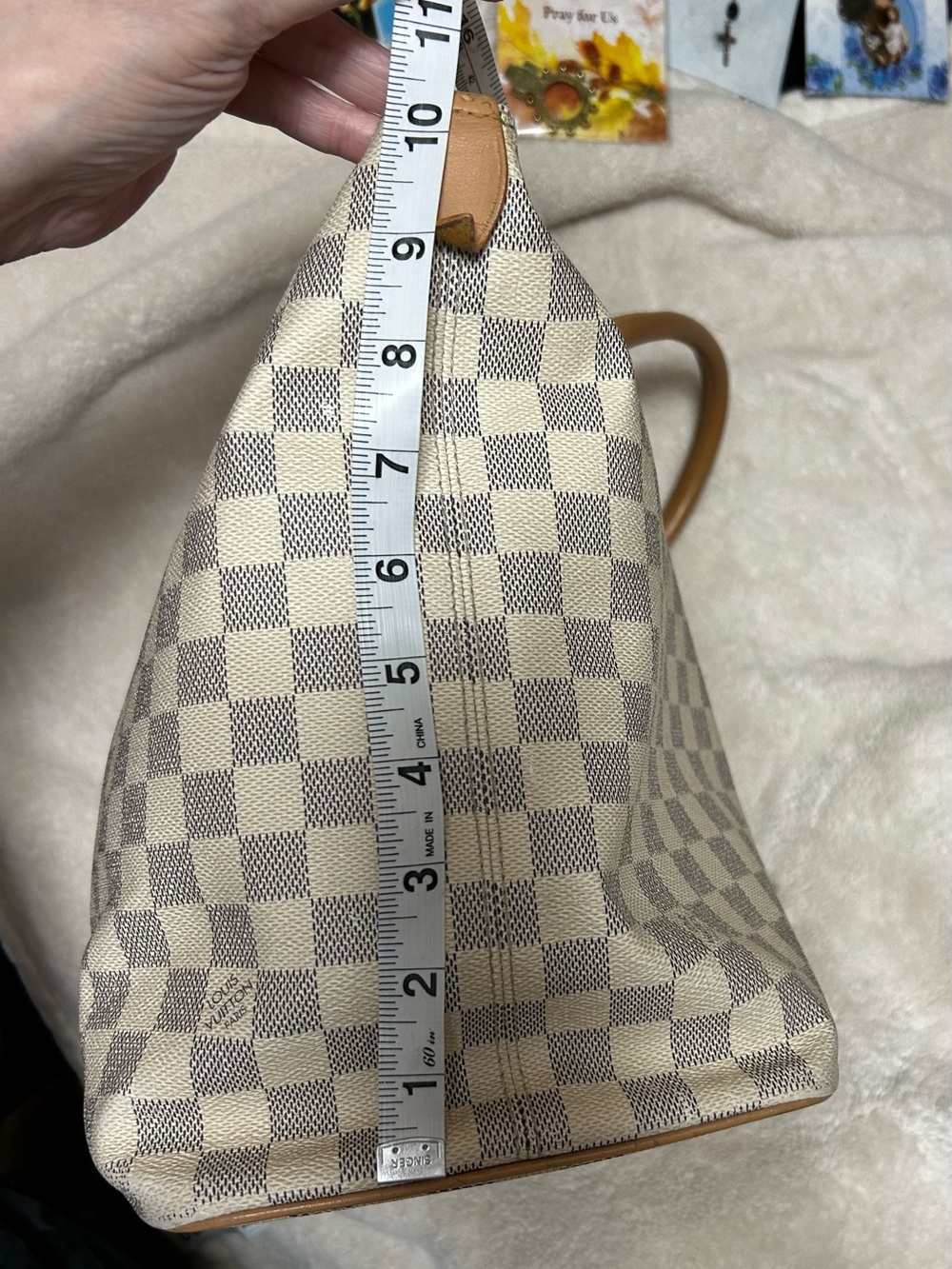 Louis Vuitton Saleya Damier Azur MM Tote - Picture 12 of 16